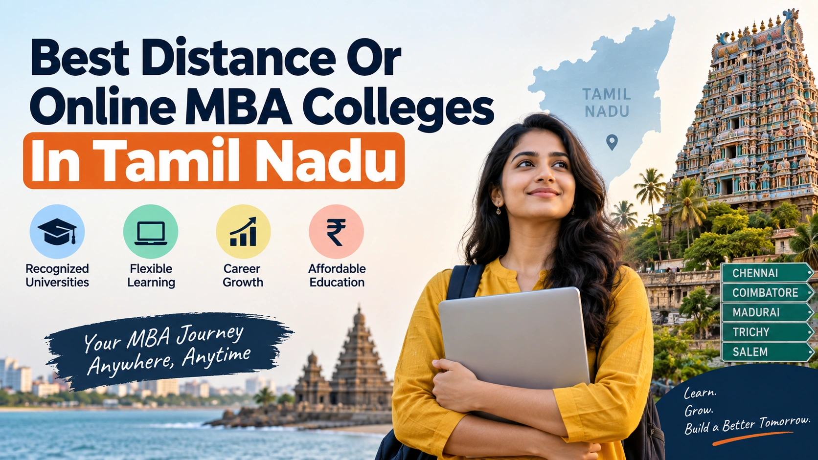 10 Best Distance Or Online MBA Colleges In Tamil Nadu